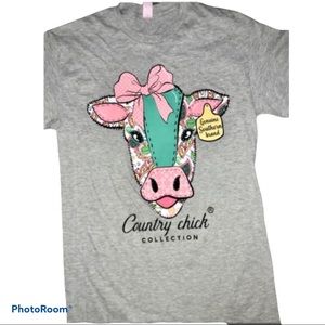 Country Chick Collection Southern Brand Tee Shirt